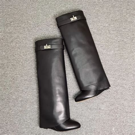 givenchy buckle boots replica|givenchy lock boots dupe.